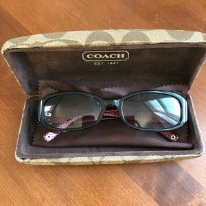 Coach Lindsay (S429) Black Sunglasses